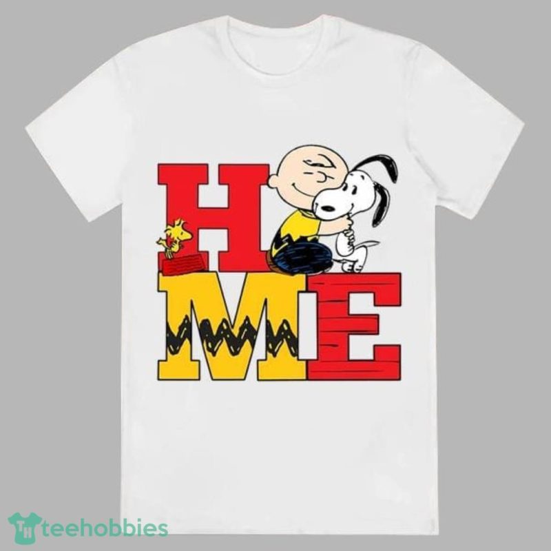 Home Door Snoopy Charlie Brown And Woodstock Shirt