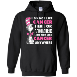 image 1032 247x247px I Do Not Like Cancer Here Or There Or Anywhere T Shirt