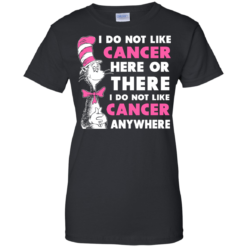 image 1035 247x247px I Do Not Like Cancer Here Or There Or Anywhere T Shirt