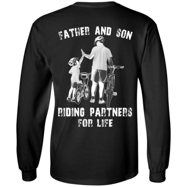 image 307 600x600px Father and Son Riding Partners For Life T shirt, Hoodies, Tank