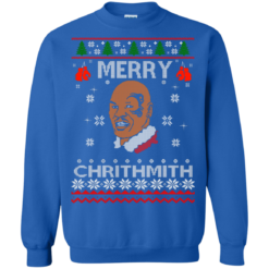 image 564 247x247px Merry Chrithmith Mike Tyson Ugly Christmas Sweater, T shirt