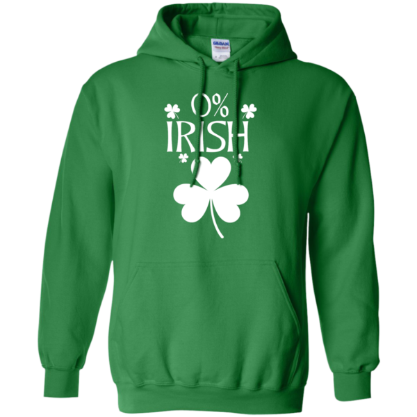 image 681 600x600px St Patrick's Day: 0% Irish funny irish t shirt, hoodies, tank