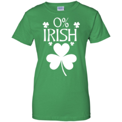 image 685 247x247px St Patrick's Day: 0% Irish funny irish t shirt, hoodies, tank