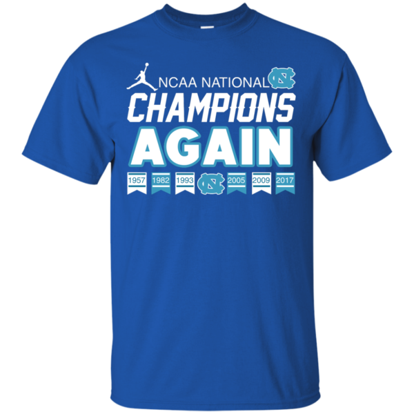 image 103 600x600px UNC 2017 Champions Again T Shirts & Hoodies