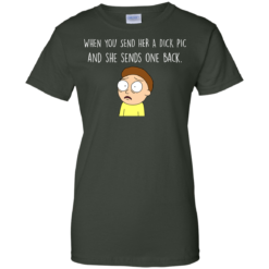 image 1132 247x247px Morty Shirt: When You Send Her A Dick Pic And She Sends One Back T Shirts, Hoodies