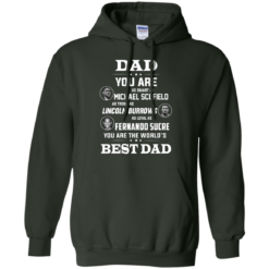 image 404 247x247px Dad you are smart as Michael strong as Lincoln loyal as Fernando t shirts, hoodies