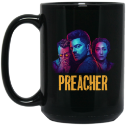 image 1 247x247px Preacher Season 2 Comic Book Cult Tv Show Mug Coffee