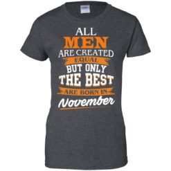 image 118 247x247px Jordan: All men are created equal but only the best are born in November t shirts