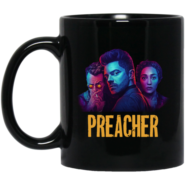 image 600x600px Preacher Season 2 Comic Book Cult Tv Show Mug Coffee