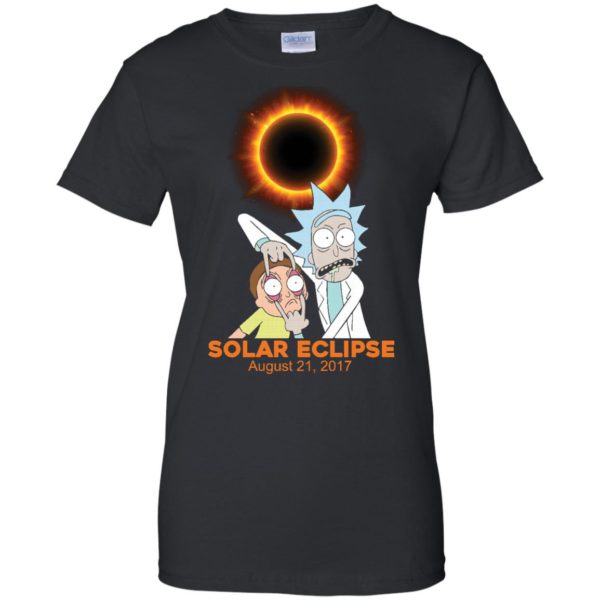 image 146 600x600px Rick and Morty Total Solar Eclipse August 21 2017 T Shirts, Hoodies, Tank