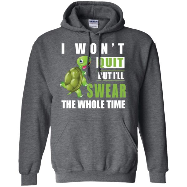 image 343 600x600px Running Turtle Shirt: I Won't Quit But I'll Swear The Whole Time T Shirts, Hoodies