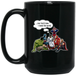 image 101 247x247px Jesus and Supperheros And That's How I Saved The World Coffee Mug