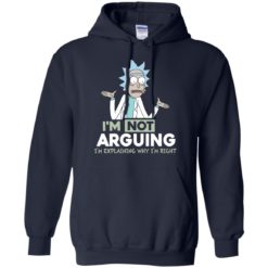 image 16 247x247px Rick and Morty: I'm Not Arguing I'm Explaining Why I'm Right T Shirts, Hoodies, Tank