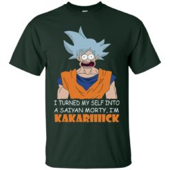 image 727 247x247px Goku and Morty: I Turned My Self Into A Saiyan Morty, I’m Kakariiiick T Shirts, Hoodies, Tank