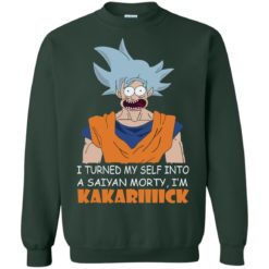 image 734 247x247px Goku and Morty: I Turned My Self Into A Saiyan Morty, I’m Kakariiiick T Shirts, Hoodies, Tank