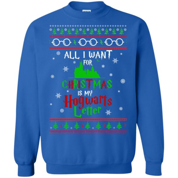 image 1038 600x600px Harry Potter Sweater: All I Want Is My Hogwarts Letter Ugly Christmas