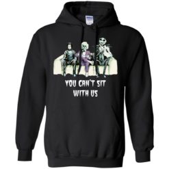 image 1277 247x247px Beetlejuice, Edward, Jack: You can’t sit with us t shirt, hoodies, tank top