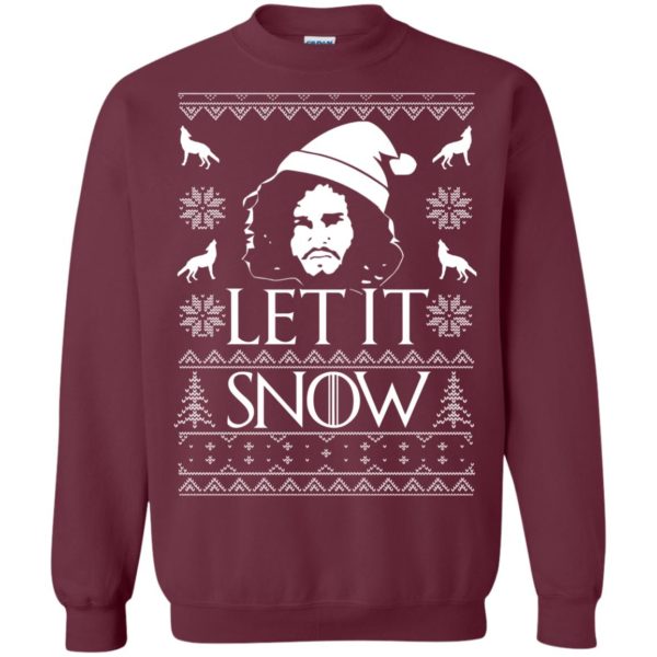 image 1286 600x600px Game Of Thrones Let It Snow Christmas Sweater