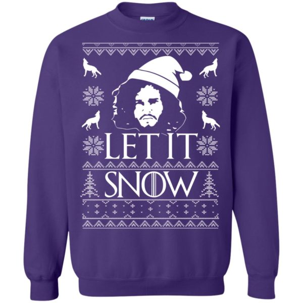 image 1292 600x600px Game Of Thrones Let It Snow Christmas Sweater