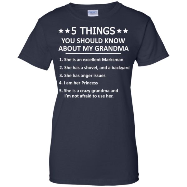 image 1339 600x600px 5 Things you should know about my Grandma t shirt, hoodies, tank top