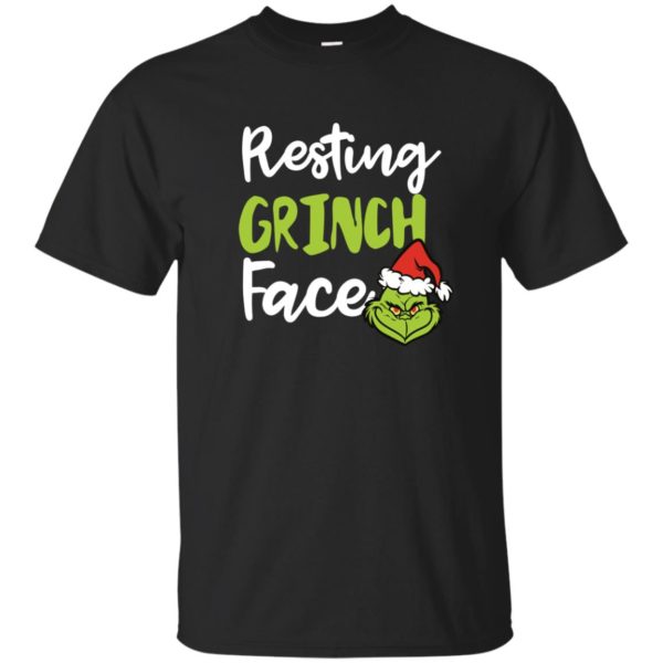 image 1486 600x600px Resting Grinch Face Christmas T Shirts, Long Sleeve