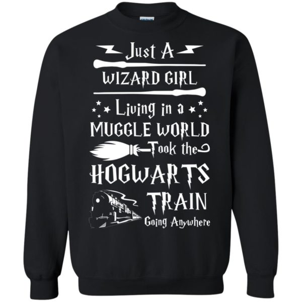 image 1710 600x600px Just A Wizard Girl Living in a Muggle World T Shirts, Hoodies, Sweater