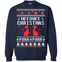 image 1897 247x247px Meeowee Christmas Pur Pur Pur Cat Lovers Christmas Sweater