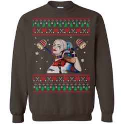 image 572 247x247px Harley Quinn Ugly Christmas Sweater Shirt