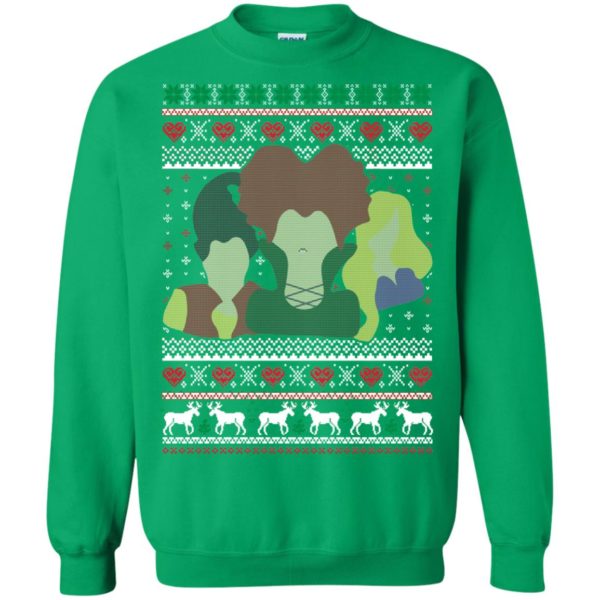 image 650 600x600px Hocus Pocus Ugly Christmas Sweater Shirt