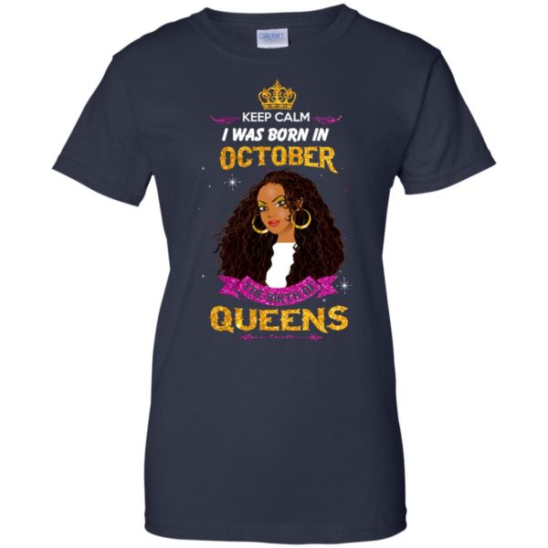 image 987 600x600px Keep Calm I Was Born In October The Birth Of Queens T Shirts, Tank Top