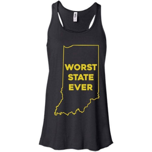 image 1047 600x600px Indiana Worst State Ever Shirt