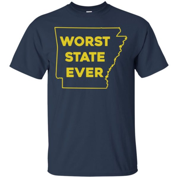 image 1082 600x600px Arkansas Worst State Ever T Shirts, Hoodies, Tank Top Available