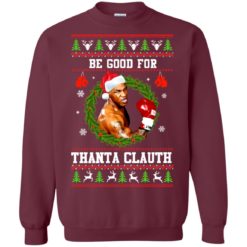 image 1142 247x247px Mike Tyson: Be Good For Thanta Clauth Christmas Sweater