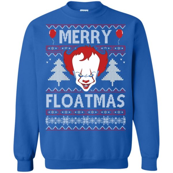 image 1177 600x600px IT Pennywise Merry Floatmas Christmas Sweater