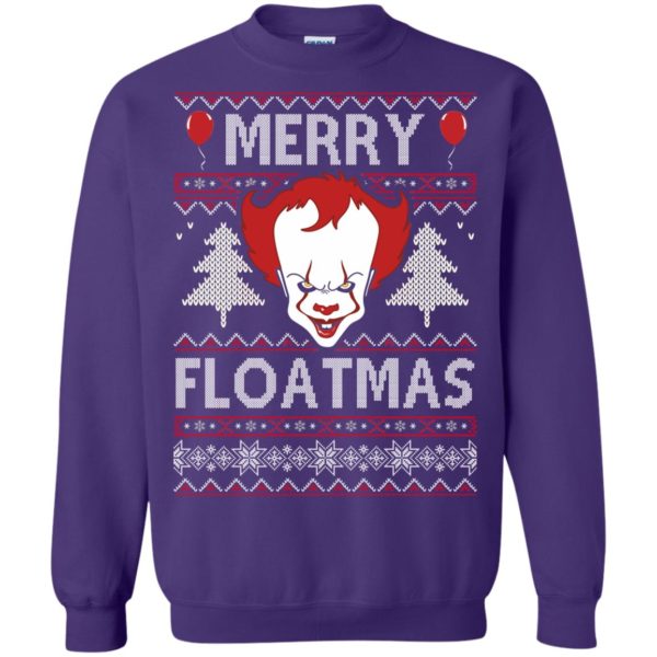 image 1179 600x600px IT Pennywise Merry Floatmas Christmas Sweater
