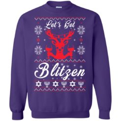 image 353 247x247px Let’s Get Blitzen Reindeer Beer Christmas Sweater