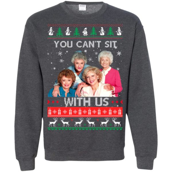 image 720 600x600px The Golden Girls: You Can't Sit With Us Ugly Christmas Sweater