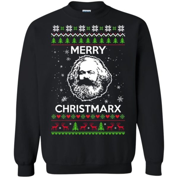 image 729 600x600px Karl Marx Merry ChristMarx Ugly Christmas Sweater