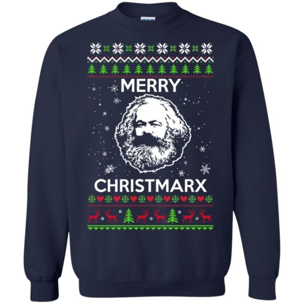 image 731 600x600px Karl Marx Merry ChristMarx Ugly Christmas Sweater