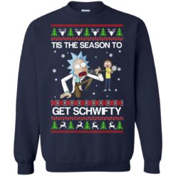 image 851 247x247px Rick and Morty: Tis The Season To Get Schwifty Christmas Sweater