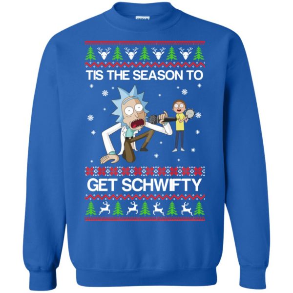 image 853 600x600px Rick and Morty: Tis The Season To Get Schwifty Christmas Sweater