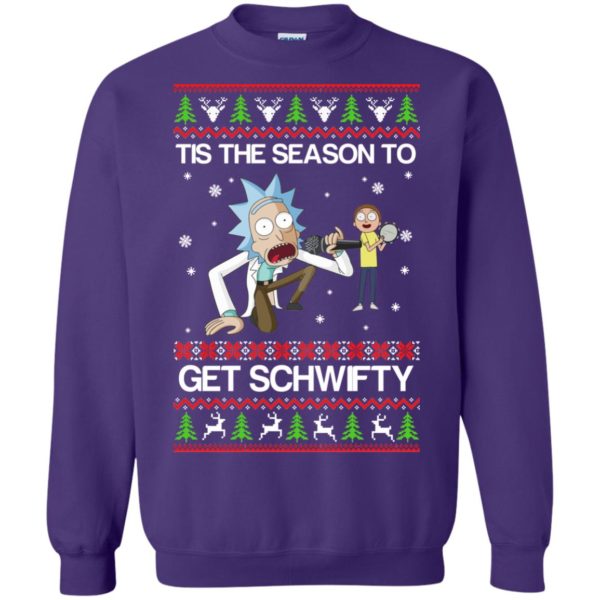 image 855 600x600px Rick and Morty: Tis The Season To Get Schwifty Christmas Sweater