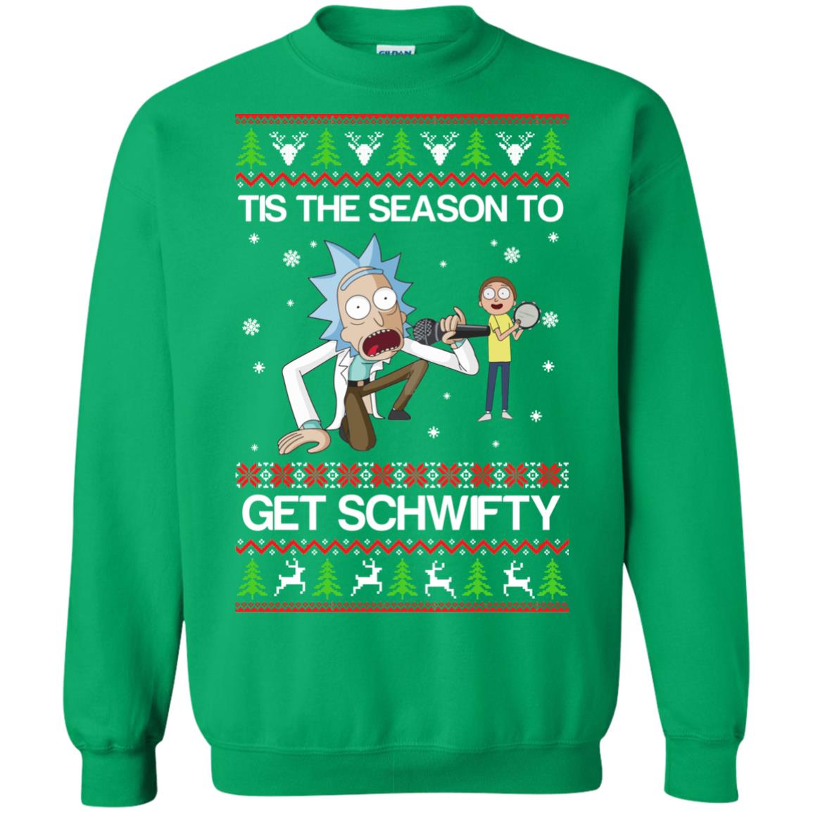 Let's get on sale schwifty christmas jumper