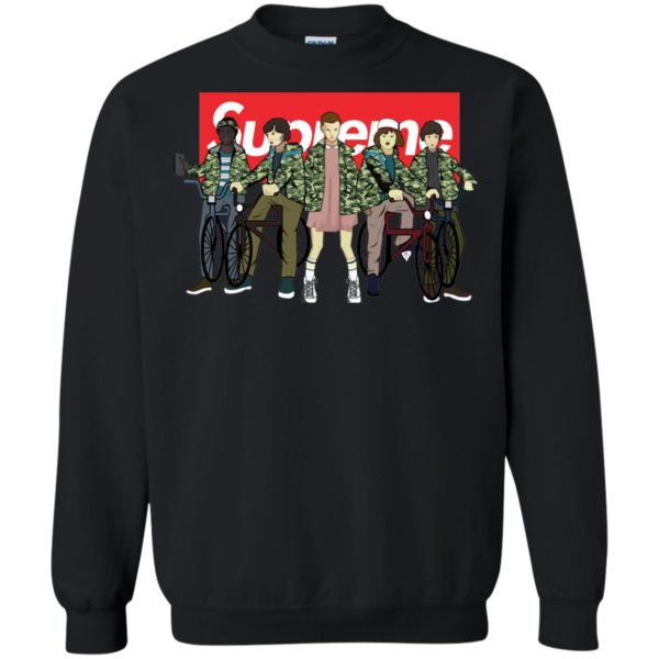 image 35 600x600px Stranger Things Supreme All Kids T Shirts, Sweatshirt, Tank Top