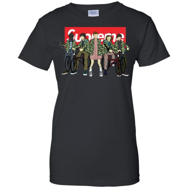 image 37 600x600px Stranger Things Supreme All Kids T Shirts, Sweatshirt, Tank Top