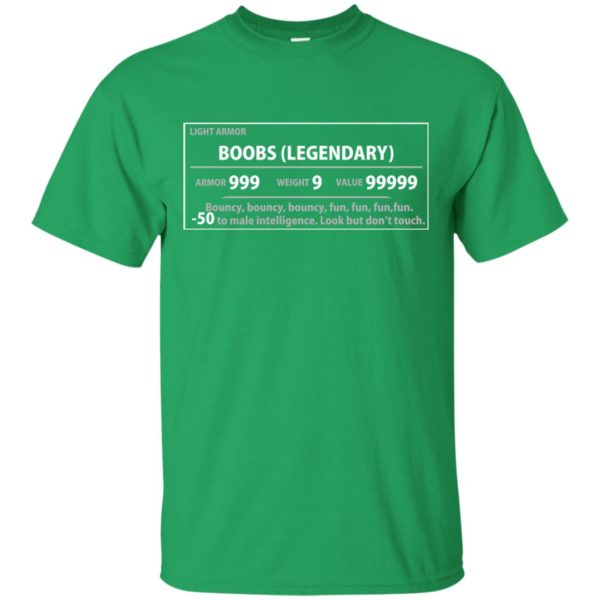 image 388 600x600px Light Armor Boobs Legendary Armor 999 Weight 9 Value 99999 T Shirts