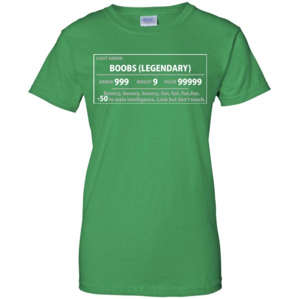 image 396 600x600px Light Armor Boobs Legendary Armor 999 Weight 9 Value 99999 T Shirts