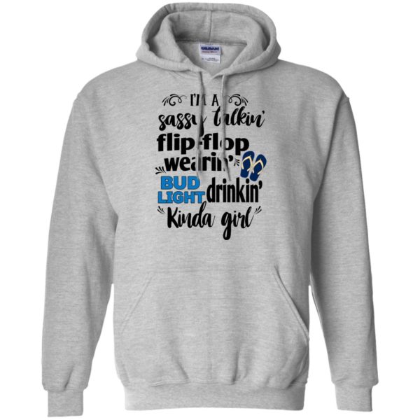 image 260 600x600px I'm a sassy talkin flip flop wearin bud light drinkin kinda girl t shirts