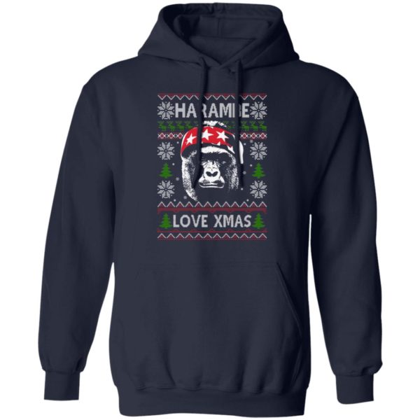 redirect 1385 600x600px Harambe Love Xmas Christmas Shirt