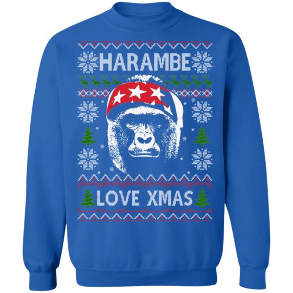 redirect 1388 600x600px Harambe Love Xmas Christmas Shirt